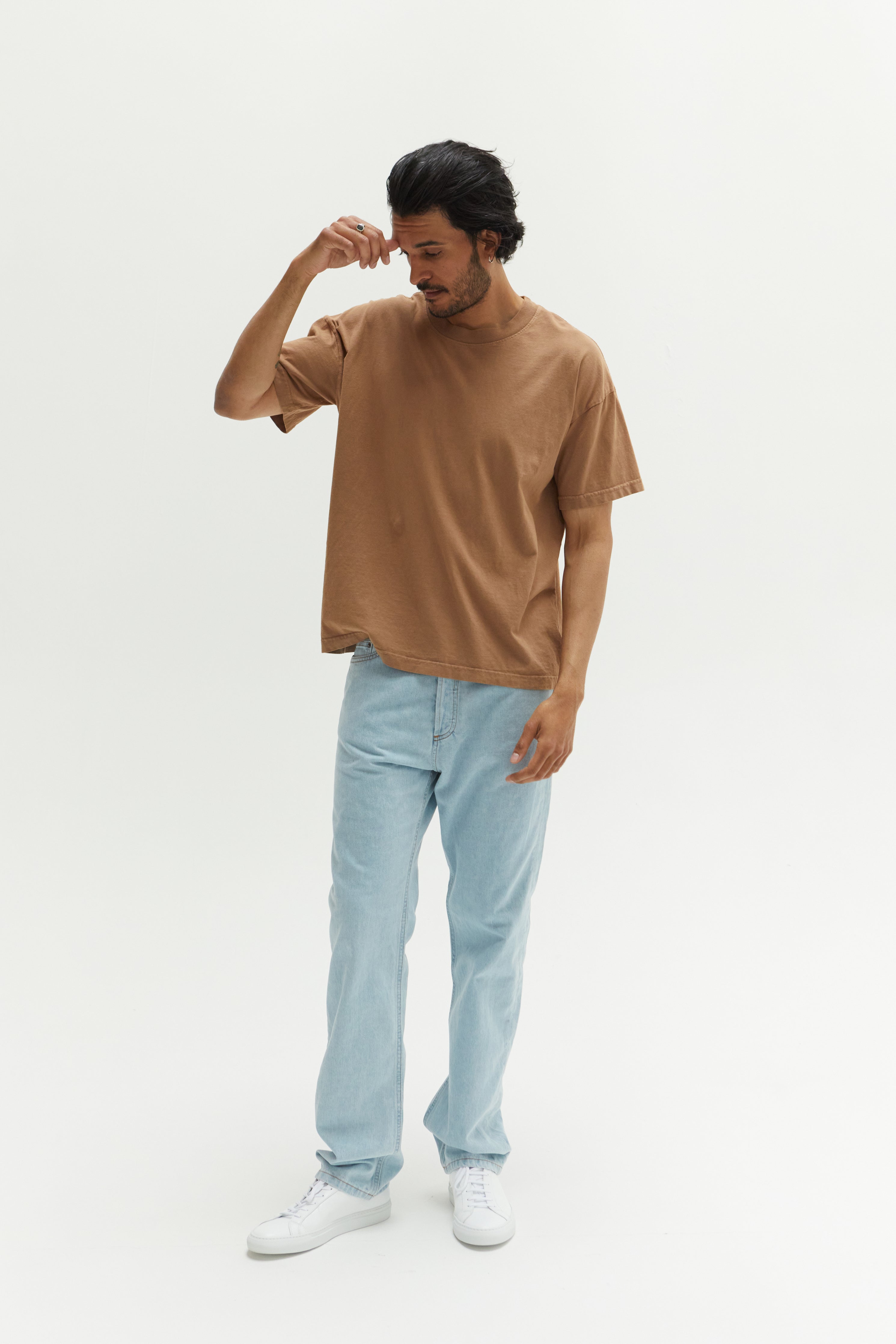 Unisex Oversized SS Crew | Model Z104-J18 | Asher LA – Asherla